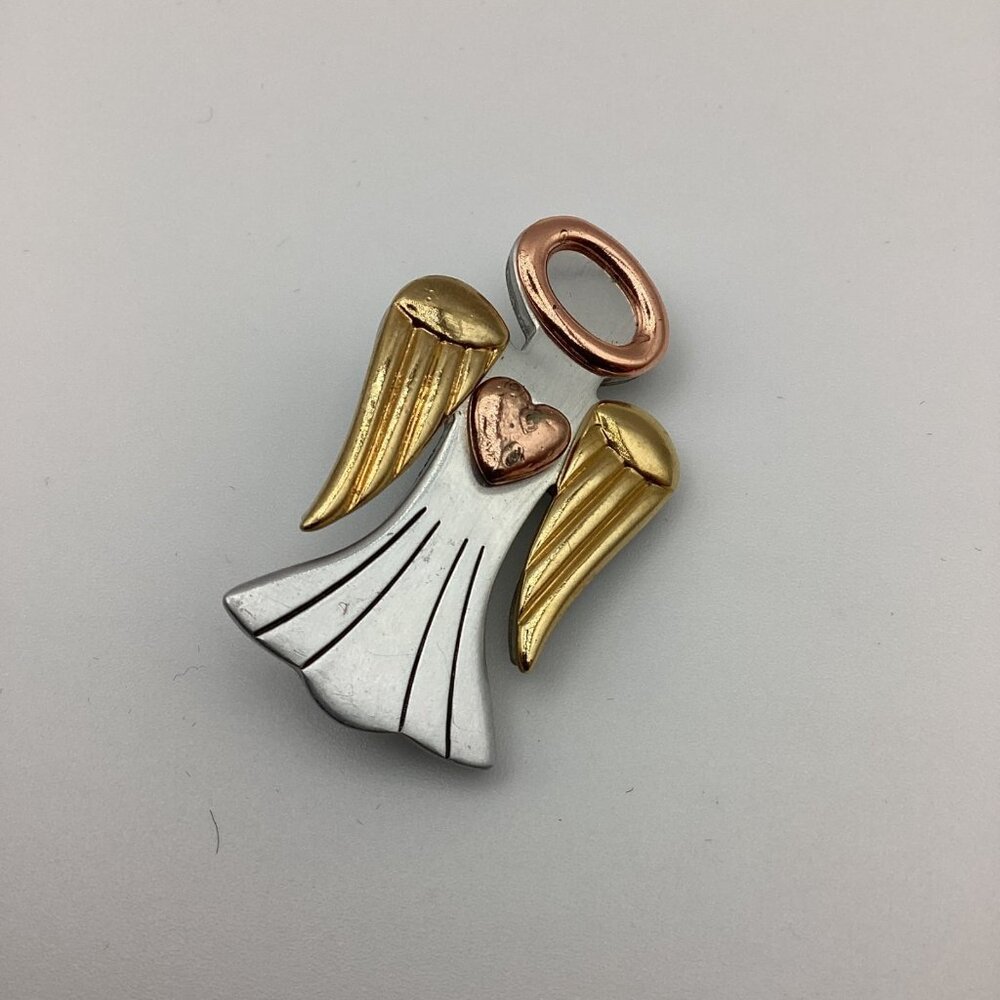 Vintage Avon Angel Pin Brooch-Pendant